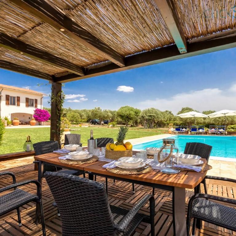 ClickSardegna Villa Emanuel ad Alghero con Vista mare spettacolare, piscina indipendente per 8 persone - Villa - 21