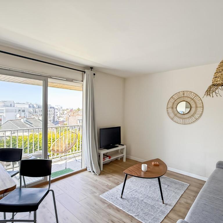 L'Augustin - Balcon & Garage Privé - Proche Gare de Rennes - Appartement 1 Chambre - 14