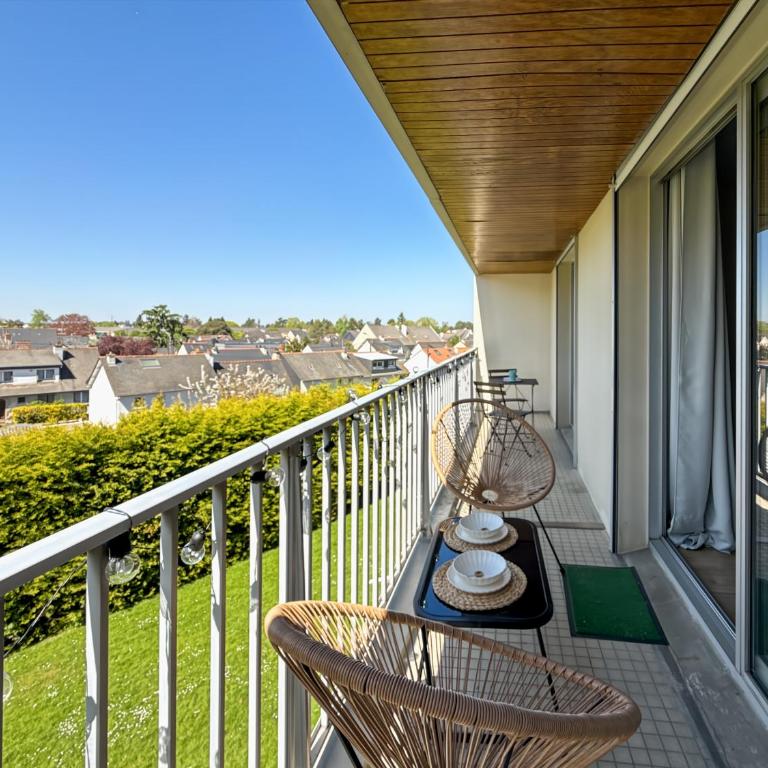 L'Augustin - Balcon & Garage Privé - Proche Gare de Rennes - Appartement 1 Chambre - 2