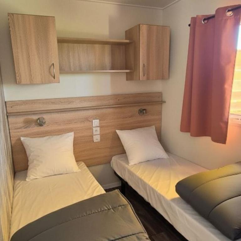Camping Paradis Les Jonquilles - Premium Mobile Home with Air-Conditioning - 3 Bedrooms - 3