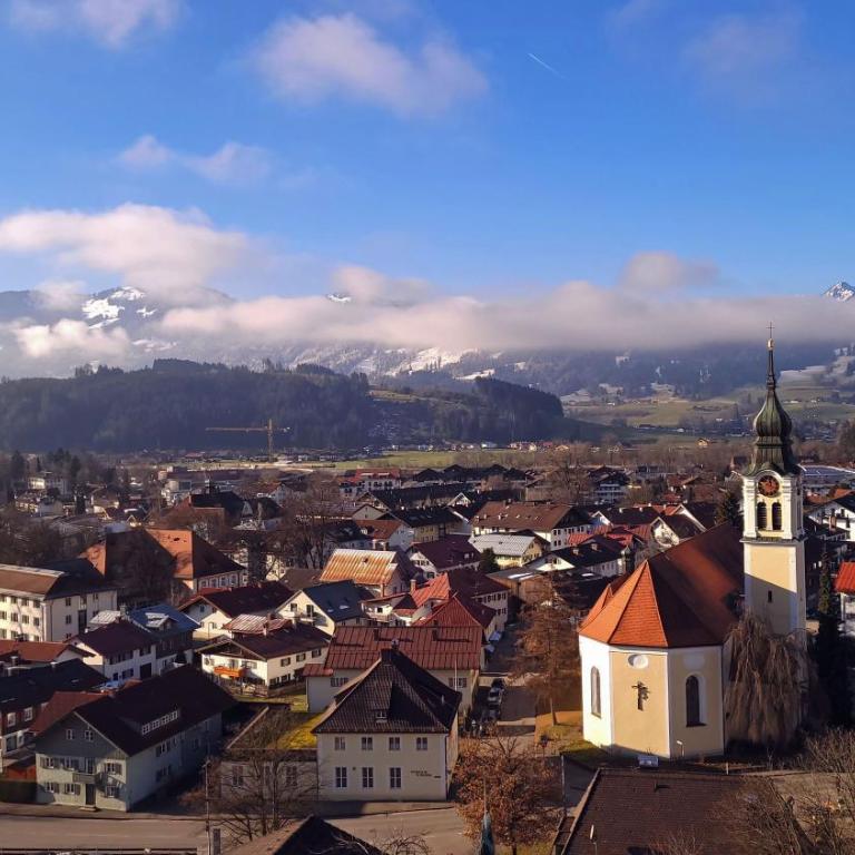 Summit7 - Ferienwohnungen Sonthofen im Allgäu - Apartment mit 1 Schlafzimmer, Balkon und Bergblick - 11