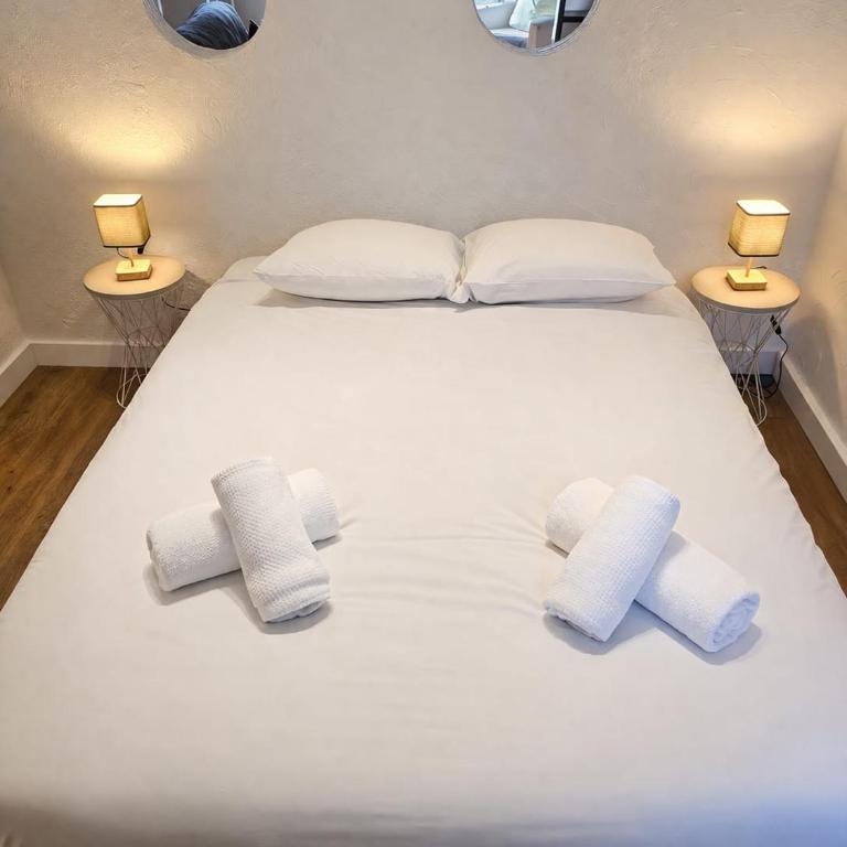 Les Bastides du Soleil, Swimming Pool & Beach within Walking Distance - Appartement 2 Chambres avec Terrasse et Vue sur la Mer - 6