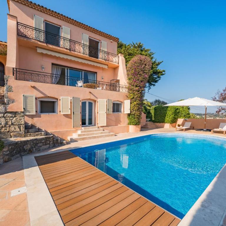 Cozystay 1099 Maison charme vue mer & piscine - Maison de Vacances - 37