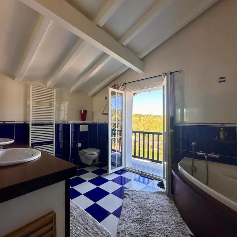Villa Argi Zabalean, Piscine chauffée, 8pax, Plage 3kms - Villa - 14