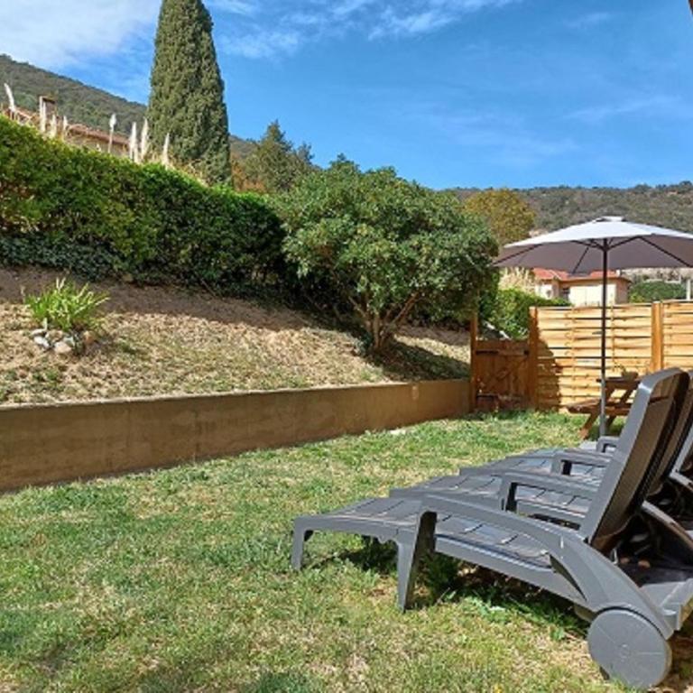 Résidence Le Catalogne, Bel F3 avec jardin, accès direct piscine, garage - Appartamento con 2 Camere da Letto - 3