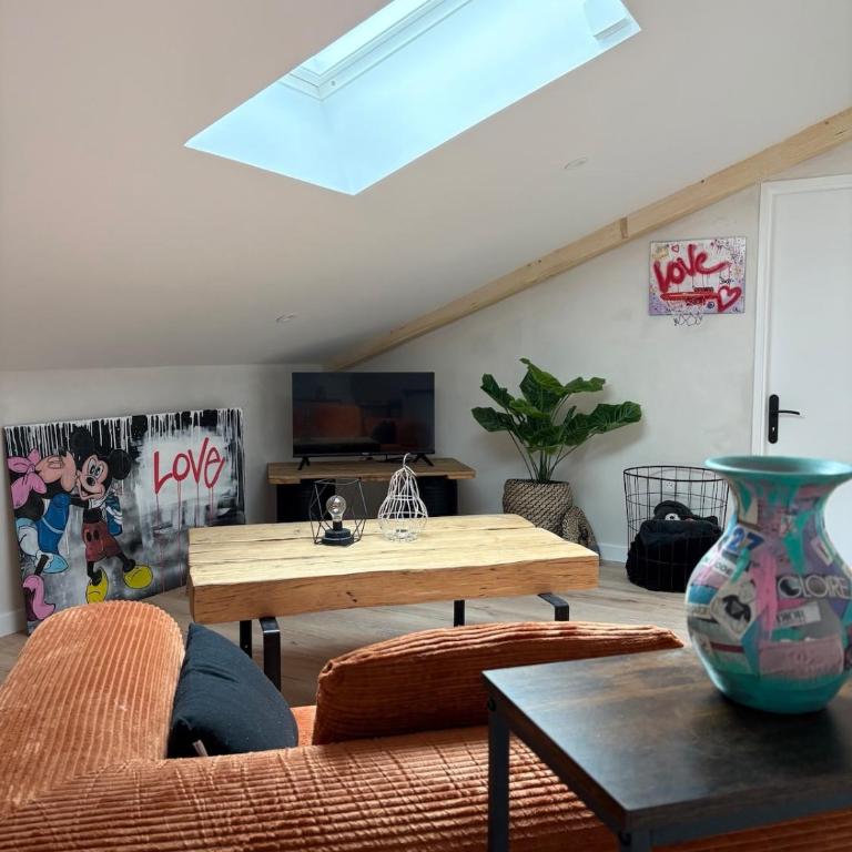 l'atelier sous les toits terrasse parking - Appartement 2 Chambres - 4