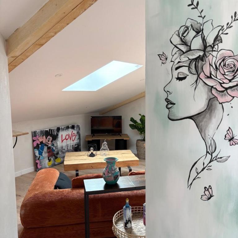 l'atelier sous les toits terrasse parking - Appartement 2 Chambres - 10