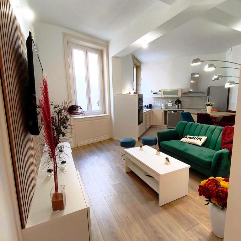 Appartement Charme Ancien & Confort Moderne - Apartamento de 1 dormitorio - 1