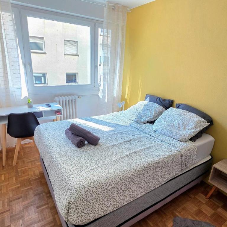 Le Repaire - Hyper centre, 3 ch, balcon et parking - Apartment mit 3 Schlafzimmern - 12
