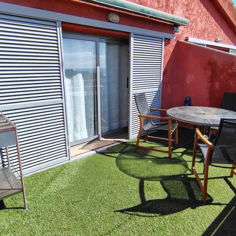 Loft con terraza cerca de la playa en Calafat - Apartamento de 1 dormitorio - 12