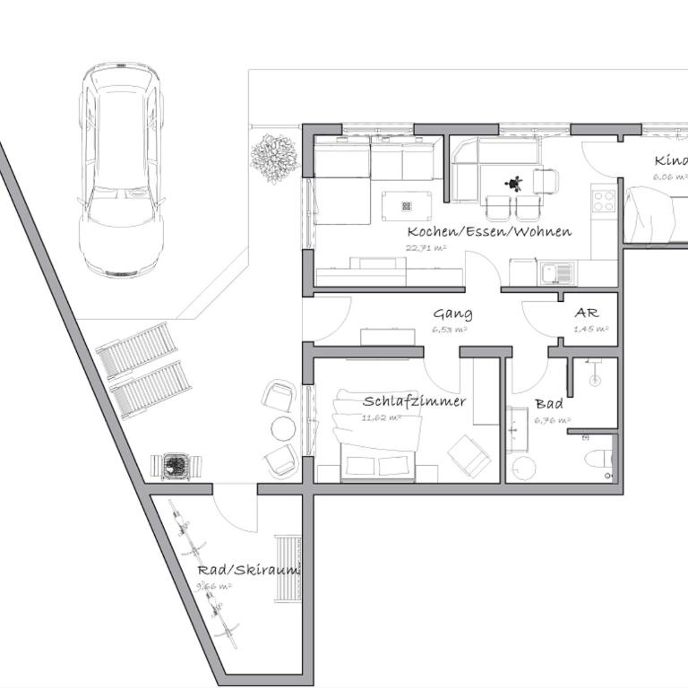 Appartement Penninger - Apartment mit 2 Schlafzimmern und Dusche - 20