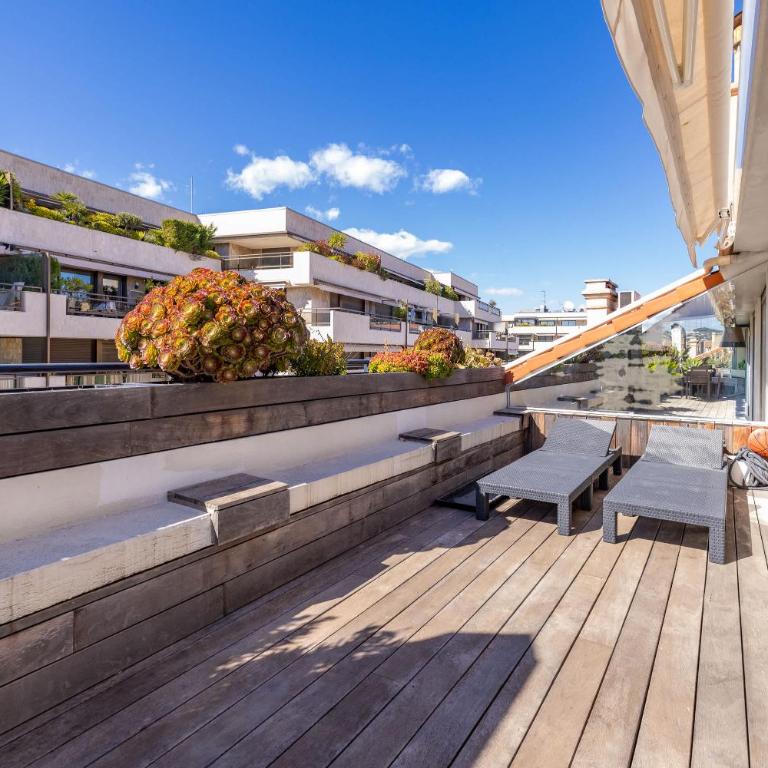 2 Bedroom Sea View penthouse apartment near La Croisette Miami Penthouse - Appartement - 20