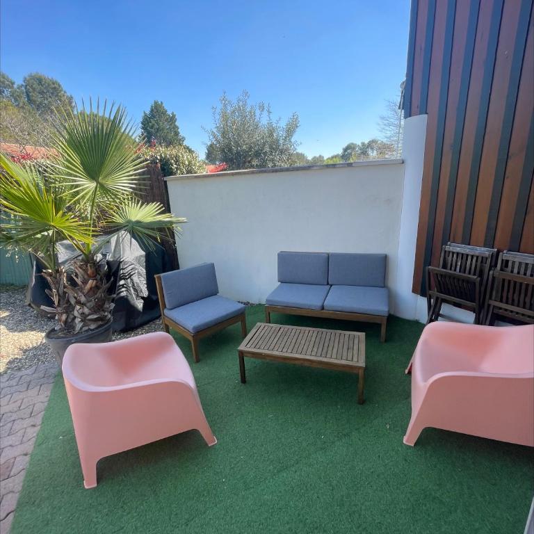 Villa 13 - En duplex jardin privé à 400m du lac - Casa con 2 Camere da Letto - 15