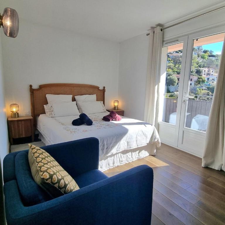Proche Nice 3 pièces de charme Aspremont village - Appartement 2 Chambres - 20