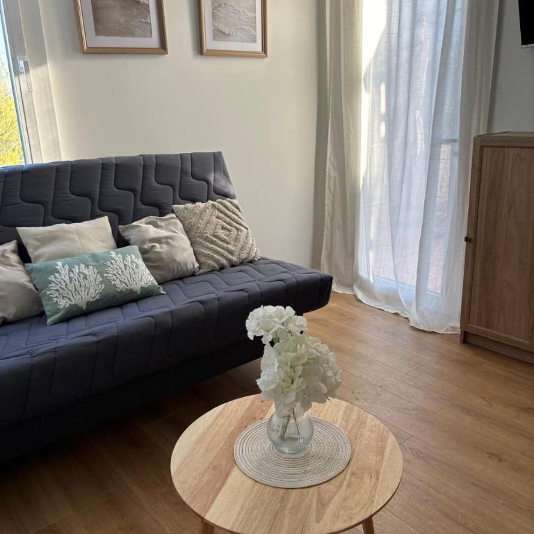 Studio front de mer avec acces privé à la plage et grande terrasse vue sur la mer - Apartment mit 1 Schlafzimmer - 13