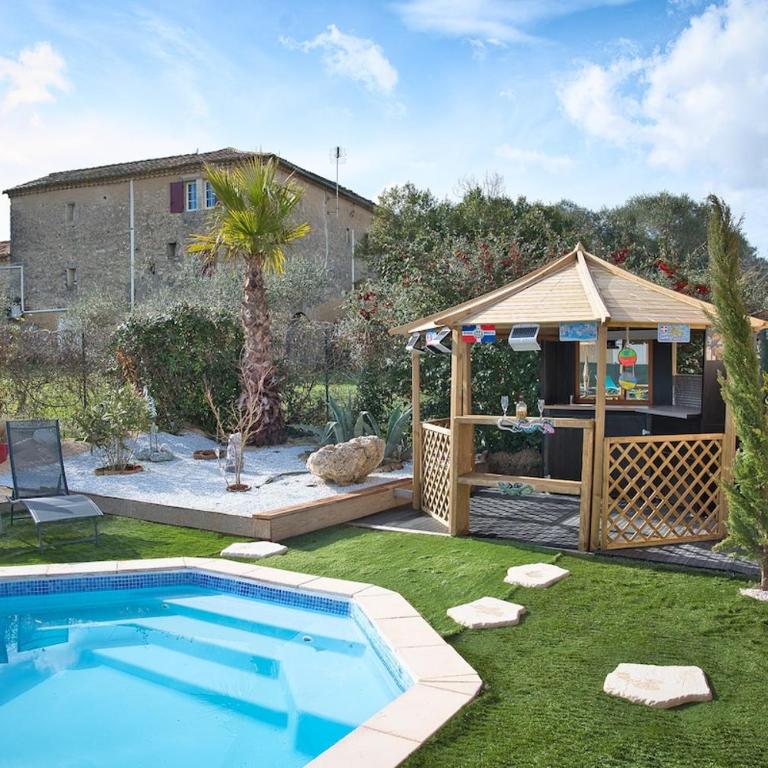 House with Pool in Uzès - Exotic Garden - Villa - 2
