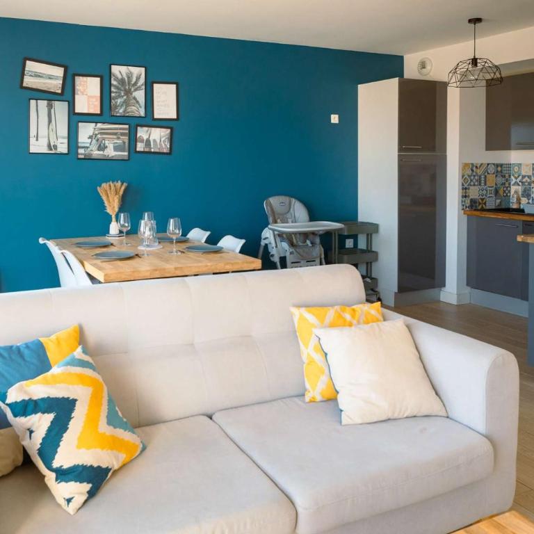 Superbe 3 pièces résidence front de mer - Appartement 3 Chambres Deluxe - 7