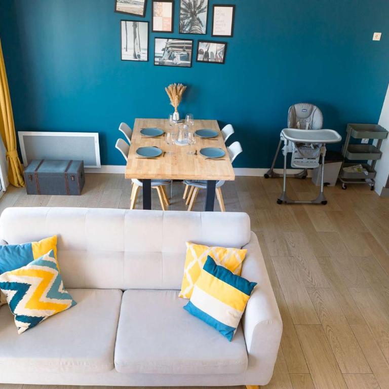 Superbe 3 pièces résidence front de mer - Appartement 3 Chambres Deluxe - 13