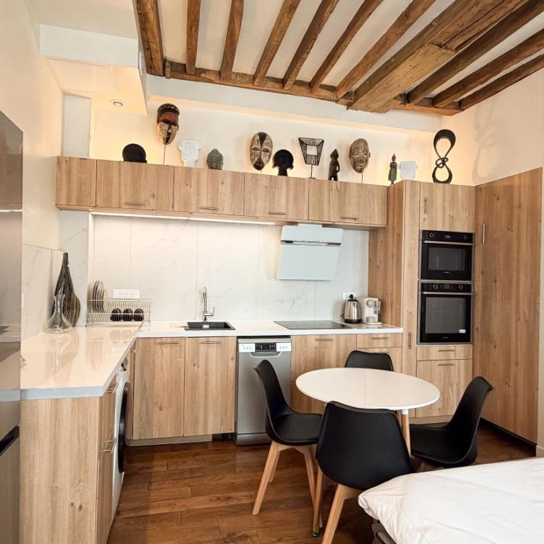 Marais-Picasso, rue Debelleyme - 4 people - One-Bedroom Apartment - 15