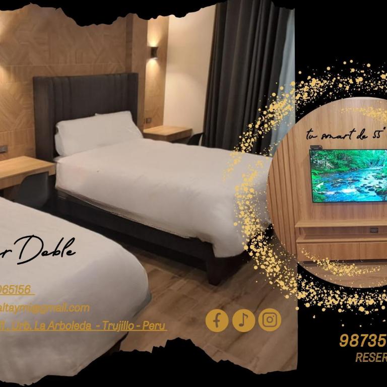 hotel taymi - Habitación Doble - 2 camas - 1