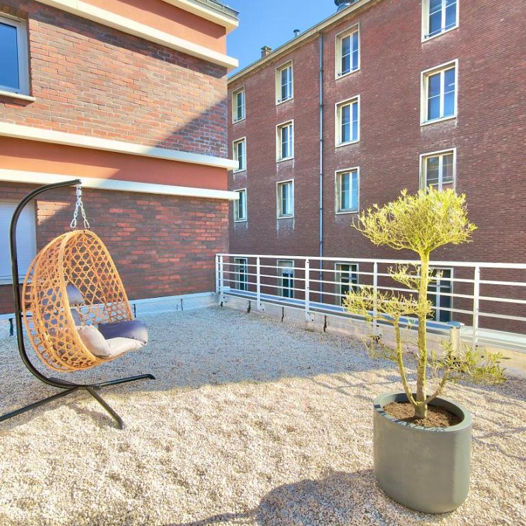 La Canopée Rooftop - Cinéma - Netflix - Centre - Appartement 2 Chambres avec Terrasse - 33