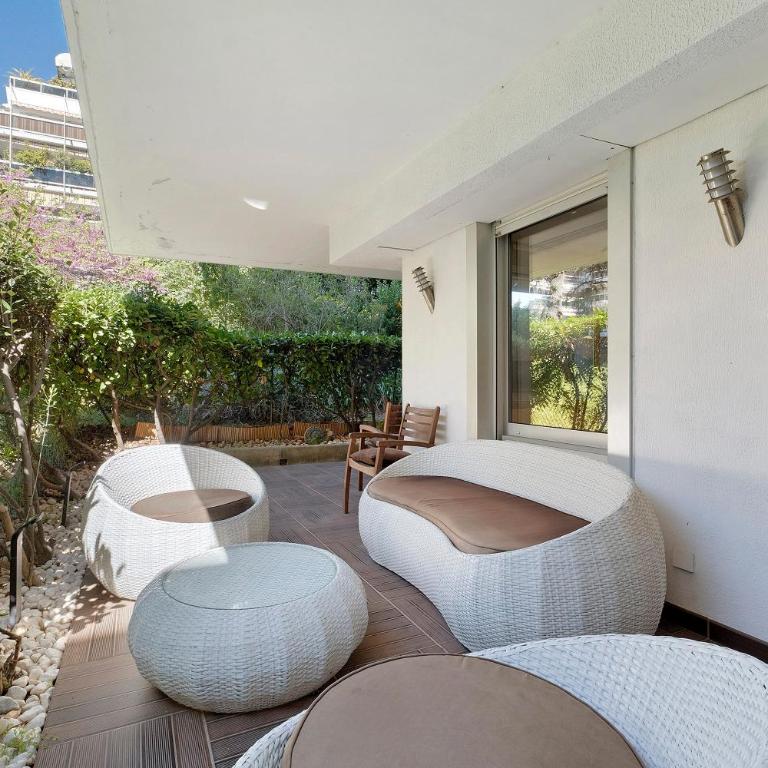 Juan-les-pins, Mas Du Tanit Olympe - Apartment mit 1 Schlafzimmer und Gartenblick - 1
