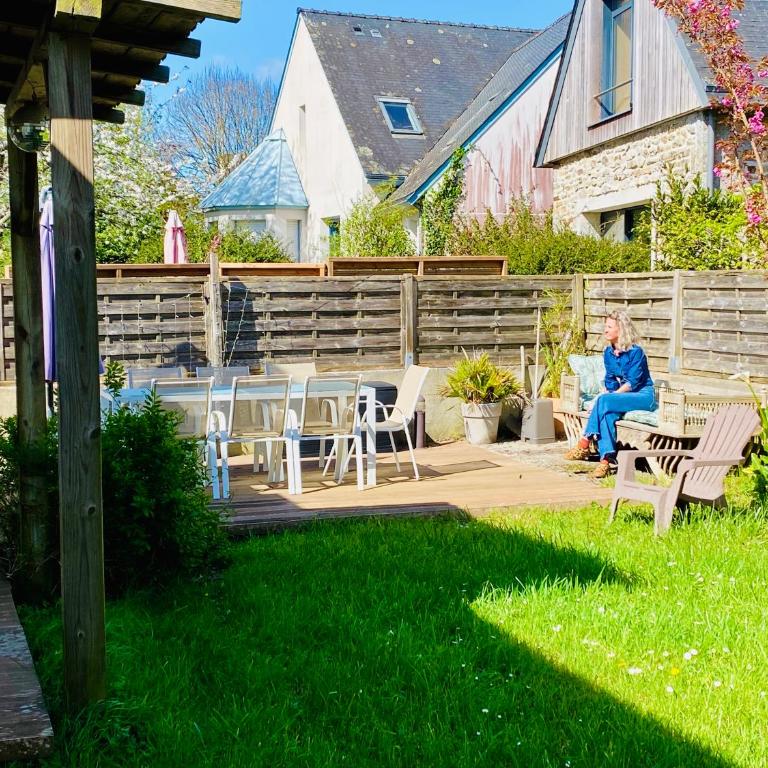 Kerest ArMor, Cœur de Concarneau, jardin terrasse - Maison 2 Chambres - 30