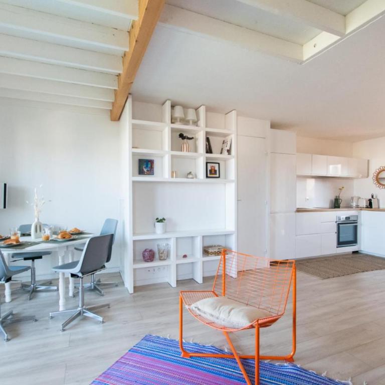 Le Miramar - Duplex lumineux à 300m de la plage - Two-Bedroom Apartment - 10