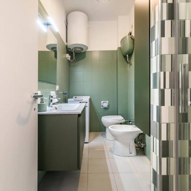 MMHS Alghero Casa BS7 6PX 2BR wi-fi - Two-Bedroom Apartment with Balcony - 13