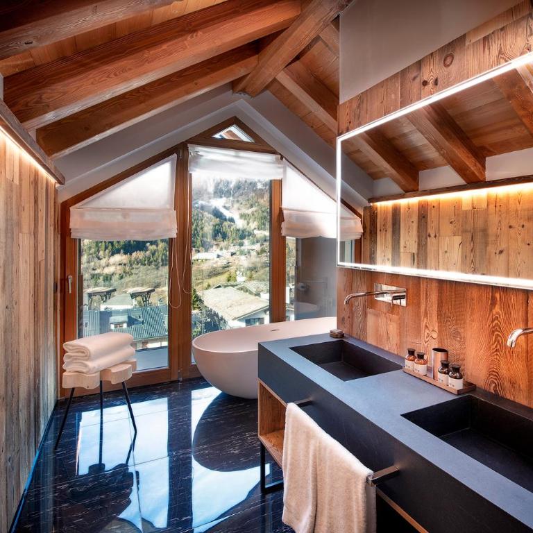 Le Massif Hotel & Lodge Courmayeur - The Leading Hotels of the World - Suite all’Ultimo Piano con Vista Montagna - 3