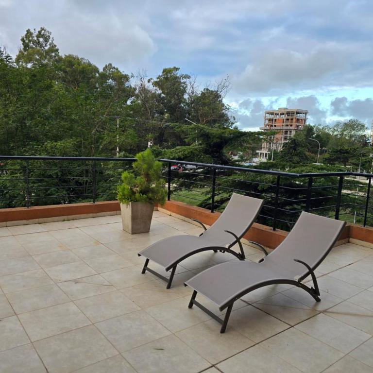 Divino dto zona centro con cochera y terraza con solarium propia - Apartamento de 1 dormitorio - 20