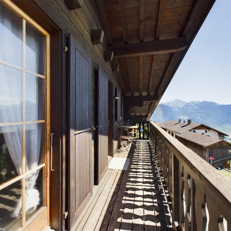 Appartement style chalet, 1 chambre, Torgon, Alpes Suisses - Apartment mit 2 Schlafzimmern - 5