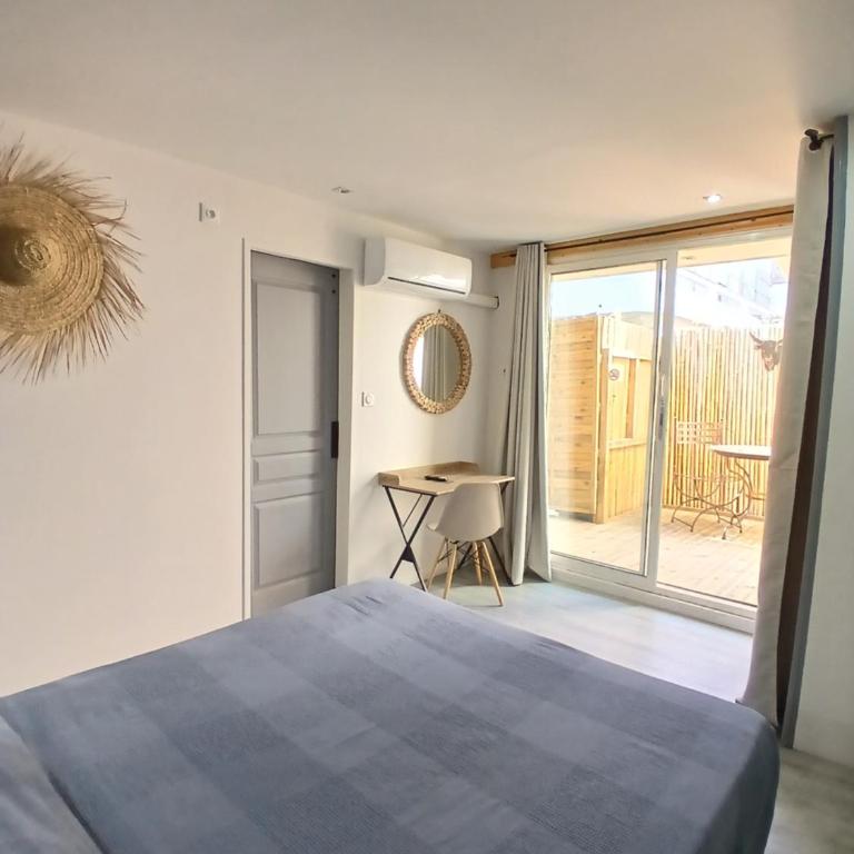 Hôtel Quai d'Azur - Chambre Familiale avec Terrasse - 7