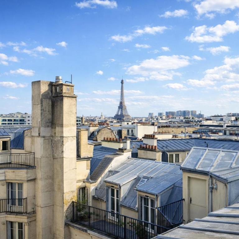 New Modern Studio Paris 16 Near Boulogne, Roland Garros, Metro, Eiffel tower, Parc des princes - Apartment mit 1 Schlafzimmer - 4