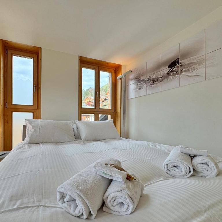 Schweizerheim Residence 1 - Apartment mit 3 Schlafzimmern und Bergblick - 21