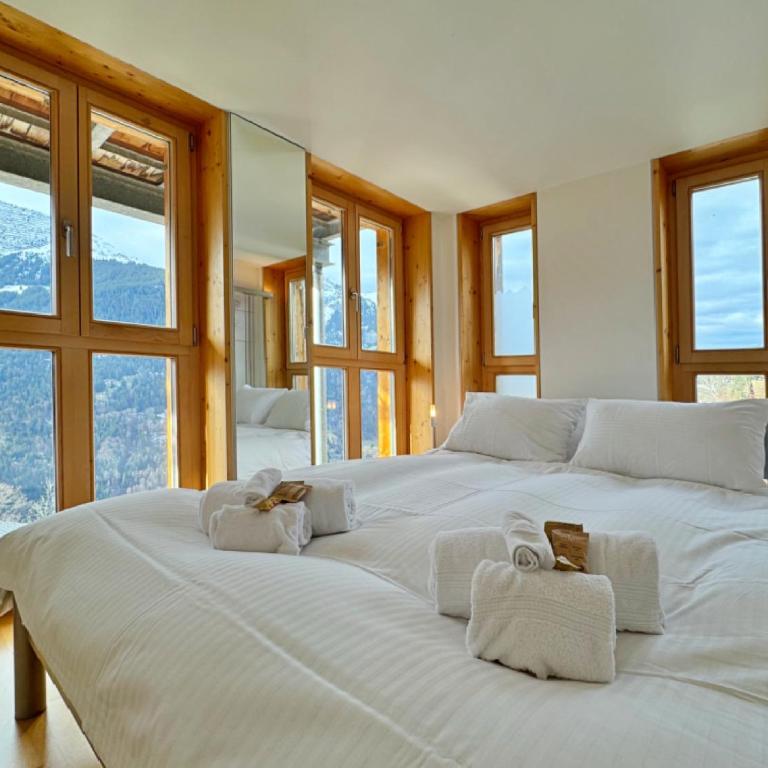 Schweizerheim Residence 1 - Apartment mit 3 Schlafzimmern und Bergblick - 24
