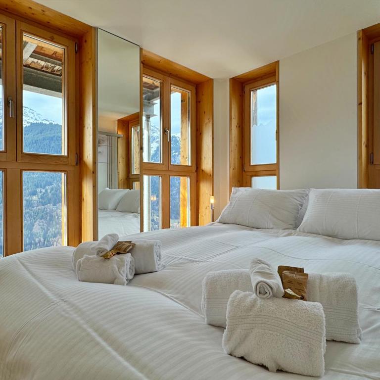 Schweizerheim Residence 1 - Apartment mit 3 Schlafzimmern und Bergblick - 26