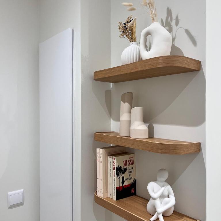 Charme niçois, 15min de la mer, 3 chambres, climatisation, terrasse - Appartement 3 Chambres - 50