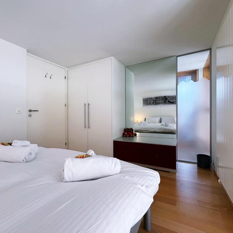 Schweizerheim Residence 1 - Apartment mit 3 Schlafzimmern und Bergblick - 27