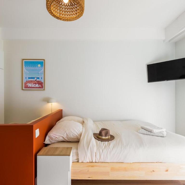 Charme niçois, 15min de la mer, 3 chambres, climatisation, terrasse - Appartement 3 Chambres - 22