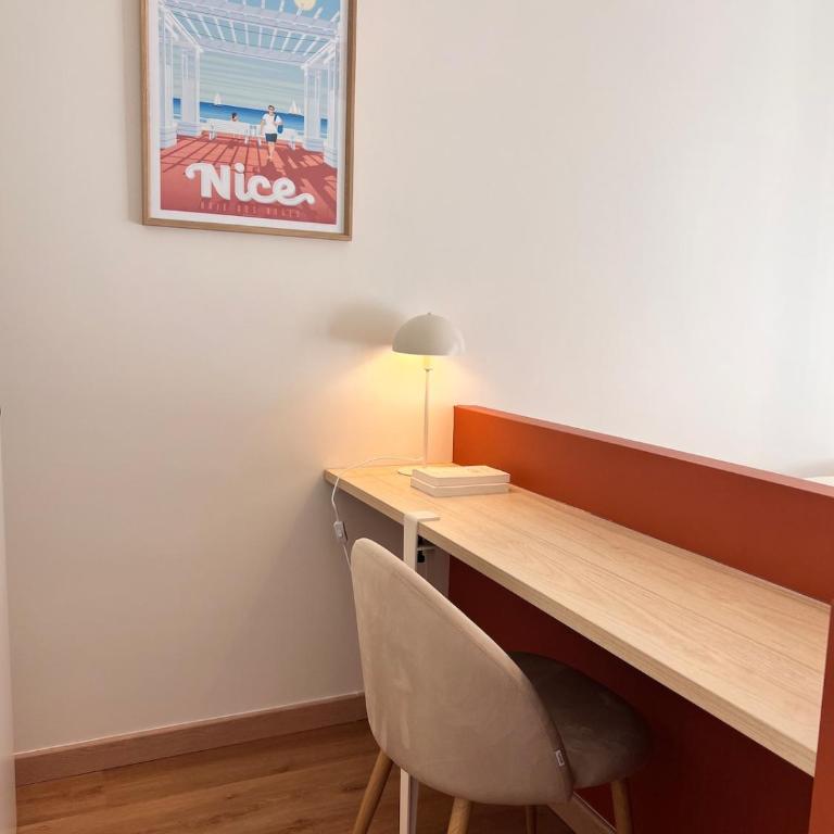 Charme niçois, 15min de la mer, 3 chambres, climatisation, terrasse - Appartement 3 Chambres - 32