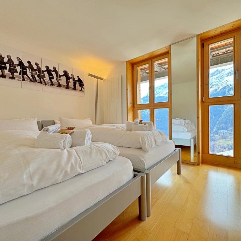 Schweizerheim Residence 1 - Apartment mit 3 Schlafzimmern und Bergblick - 29
