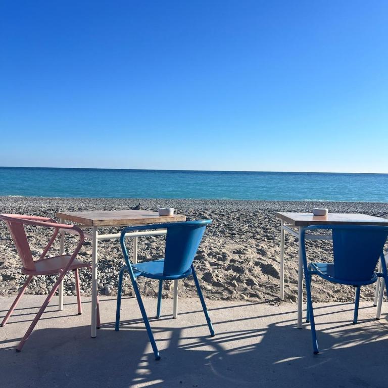 Charme niçois, 15min de la mer, 3 chambres, climatisation, terrasse - Appartement 3 Chambres - 55