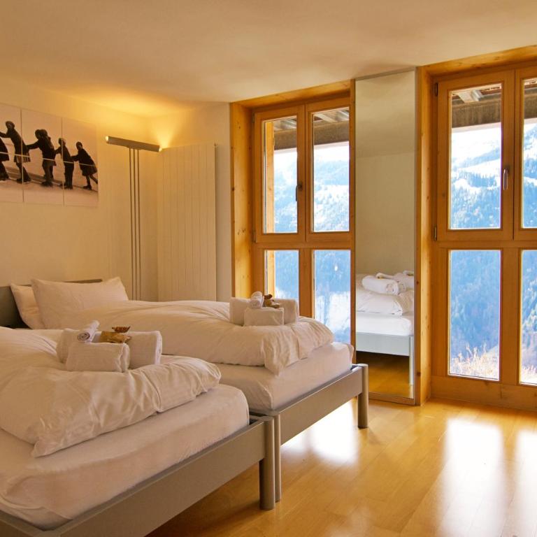 Schweizerheim Residence 1 - Apartment mit 3 Schlafzimmern und Bergblick - 39