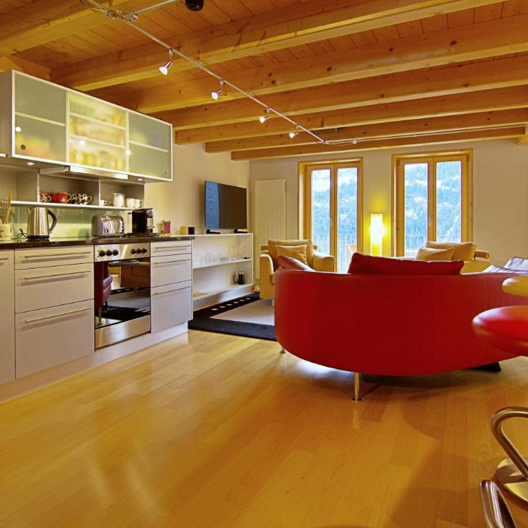 Schweizerheim Residence 1 - Apartment mit 3 Schlafzimmern und Bergblick - 36