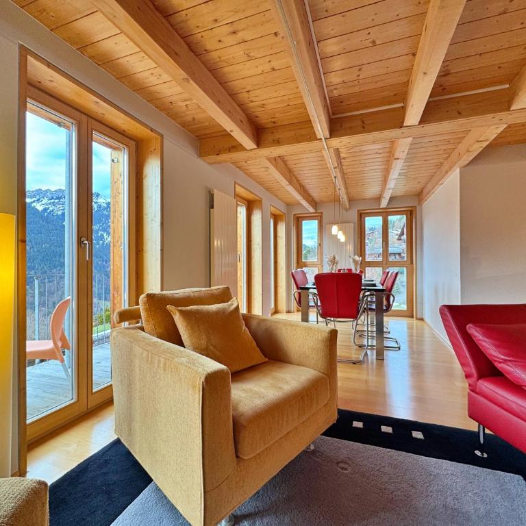 Schweizerheim Residence 1 - Apartment mit 3 Schlafzimmern und Bergblick - 33