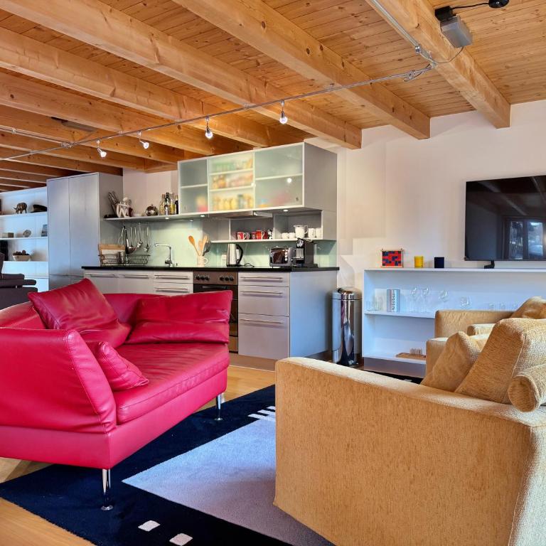 Schweizerheim Residence 1 - Apartment mit 3 Schlafzimmern und Bergblick - 35