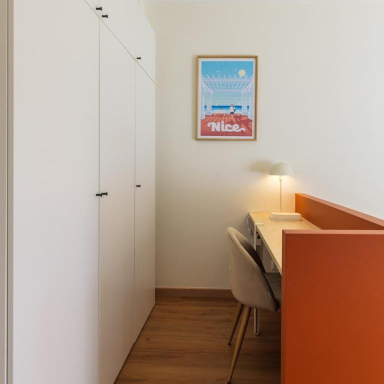 Charme niçois, 15min de la mer, 3 chambres, climatisation, terrasse - Appartement 3 Chambres - 40