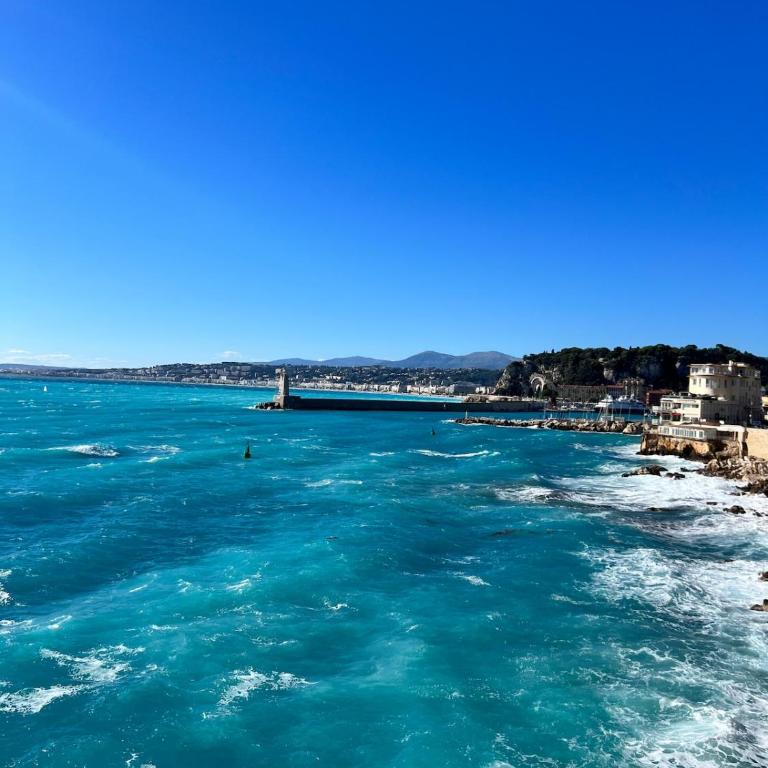Charme niçois, 15min de la mer, 3 chambres, climatisation, terrasse - Appartement 3 Chambres - 70