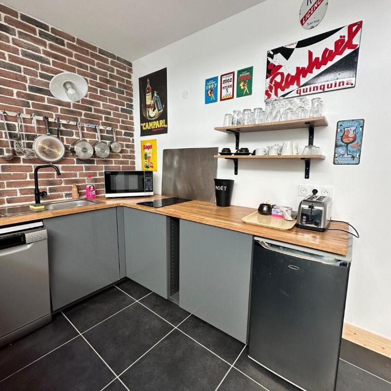 Le loft - hypercentre de Tours - Appartamento con 1 Camera da Letto - 18